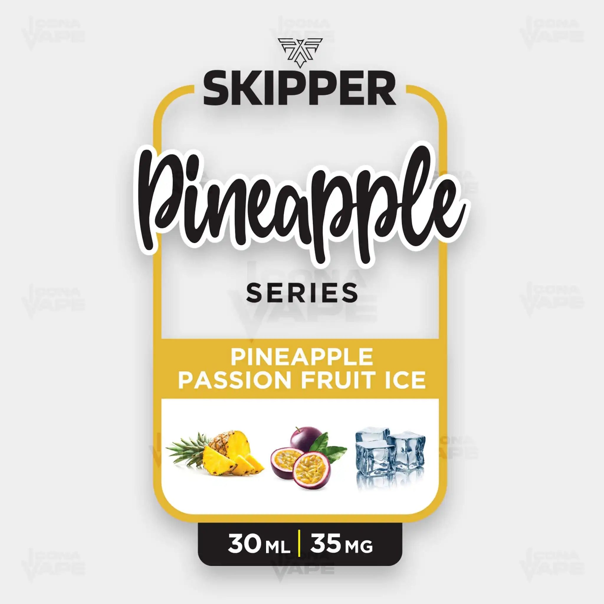 PINEAPPLE PASSION FRUIT ICE - SKIPPER - 30ML