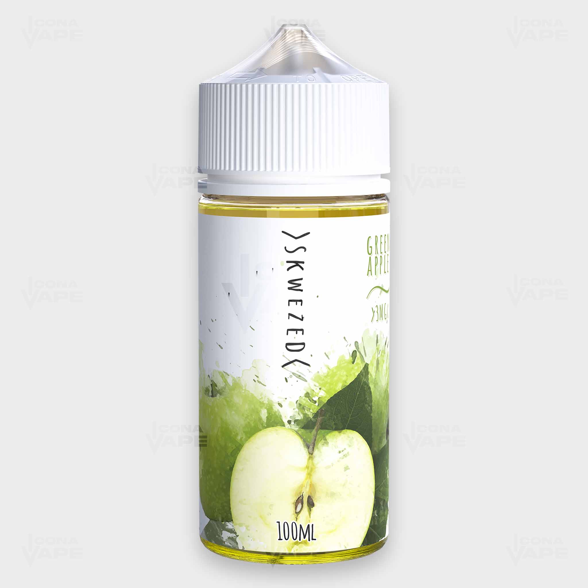GREEN APPLE - SKWEZED - 100ML
