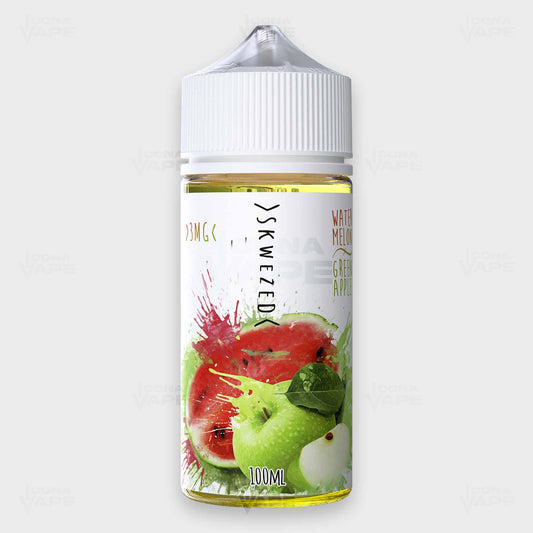 skwezed watermelon green apple vape juice 100ml e liquid pakistan