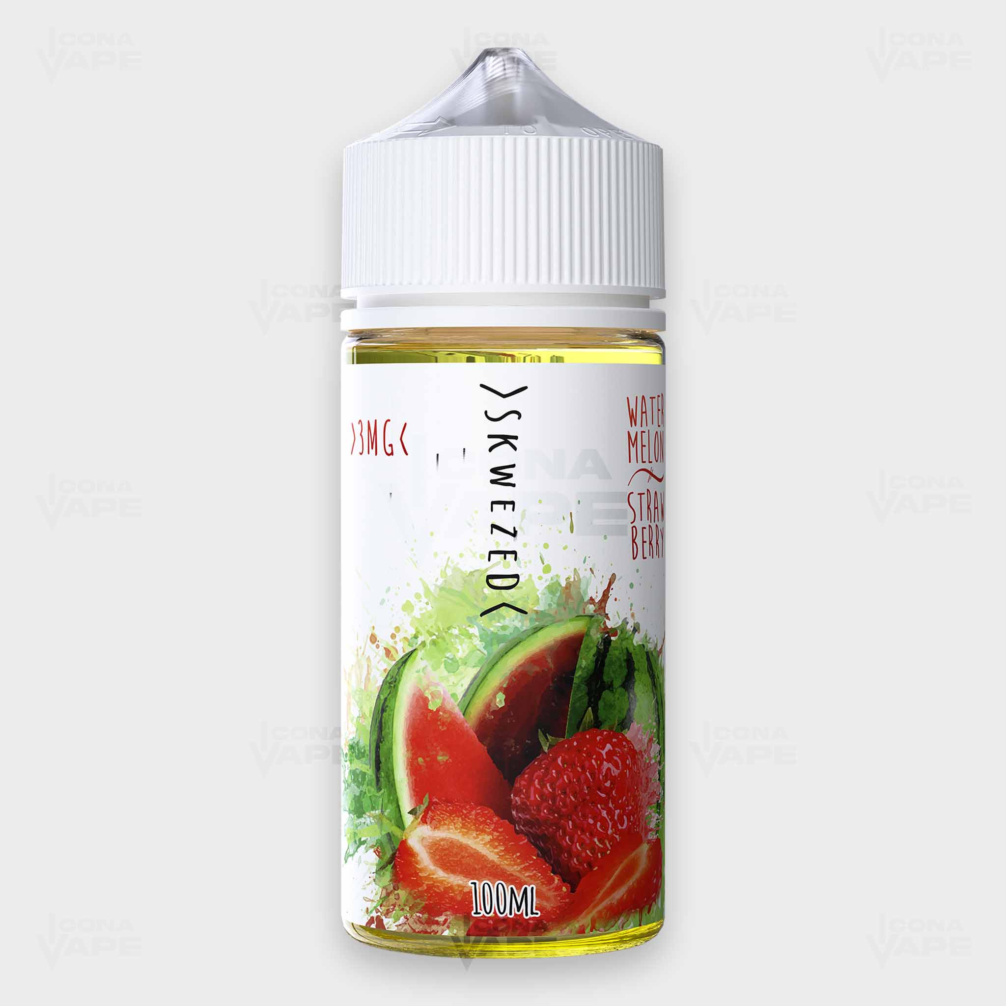 WATERMELON STRAWBERRY - SKWEZED - 100ML