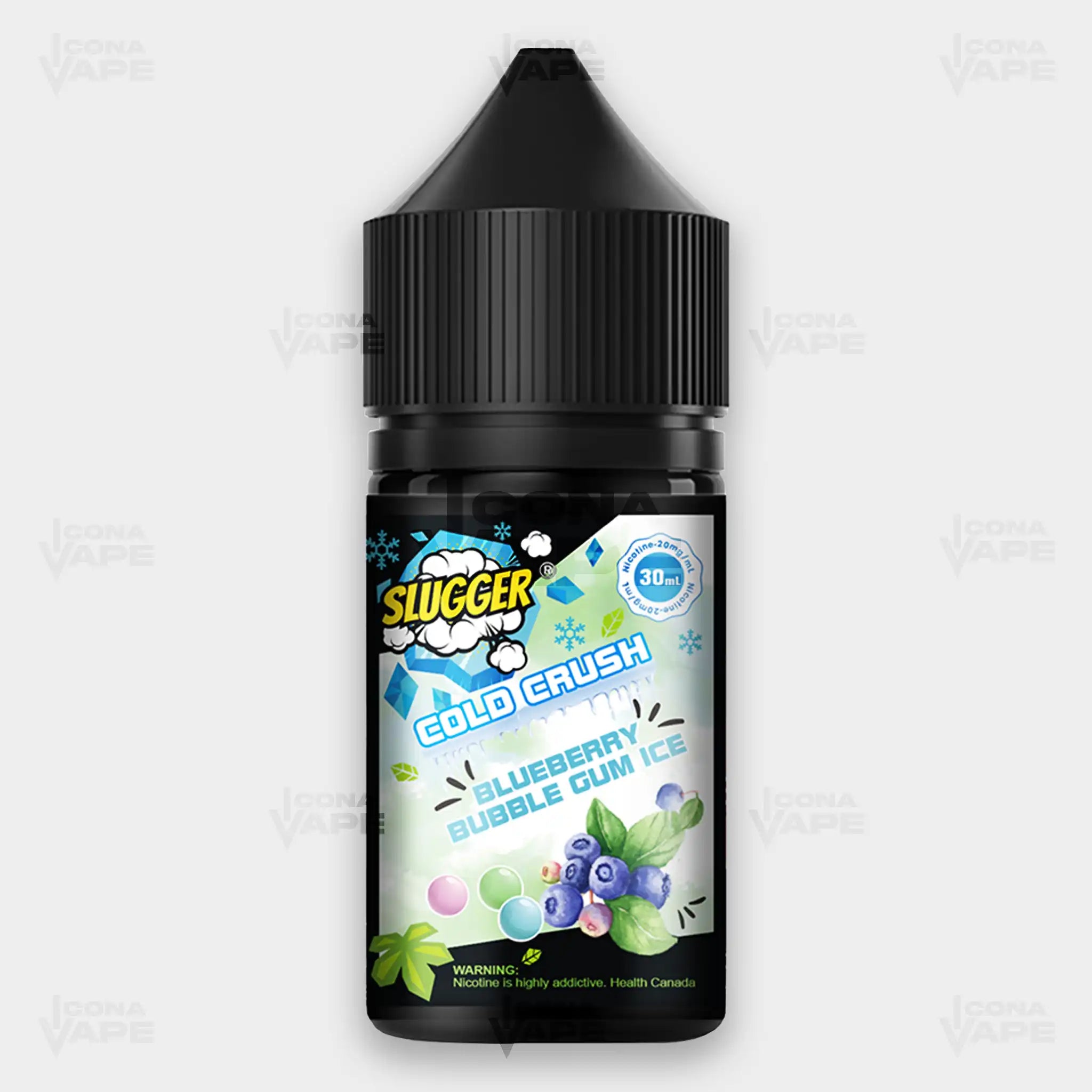 BLUEBERRY BUBBLEGUM ICE - SLUGGER COLD CRUSH - 30ML