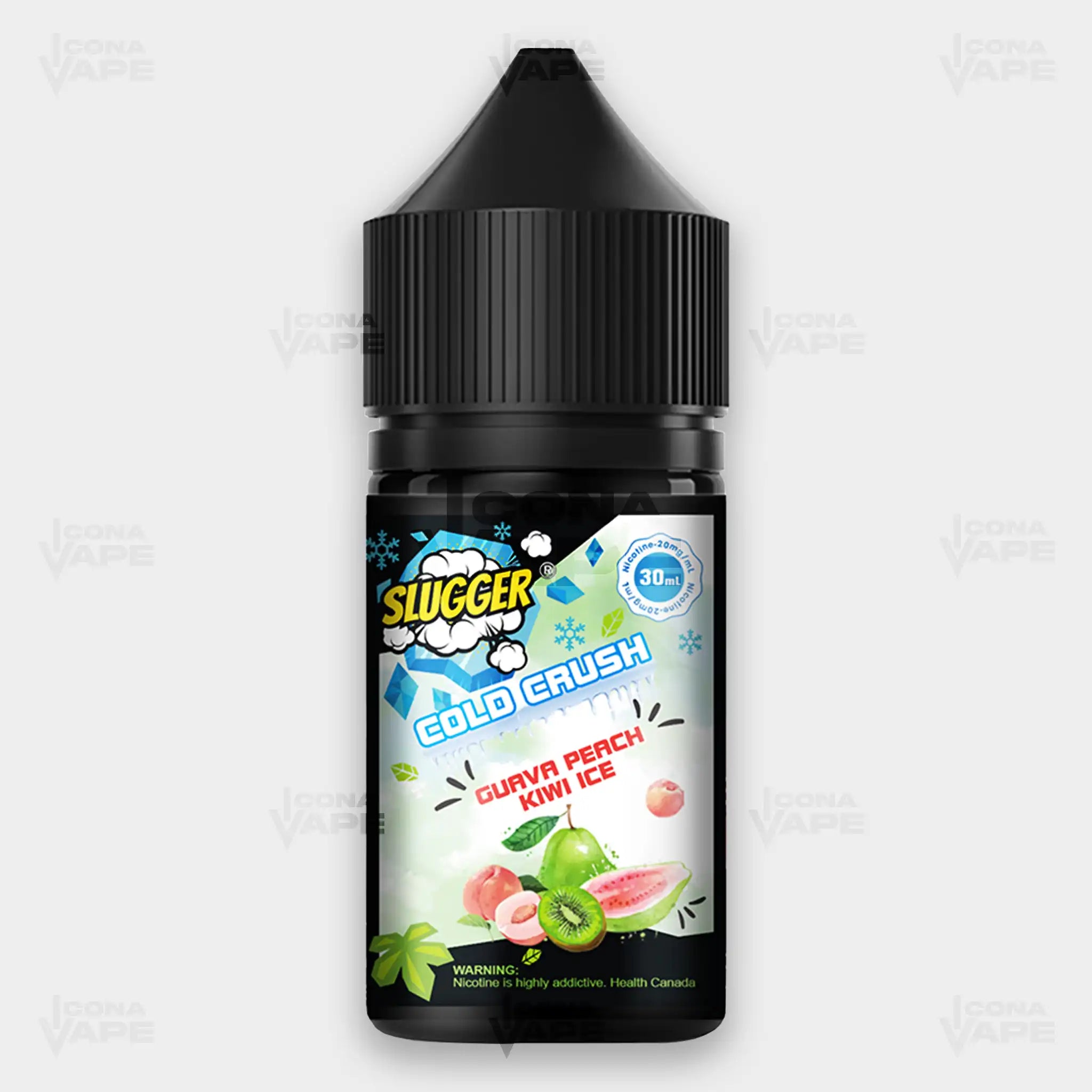 GUAVA PEACH KIWI ICE - SLUGGER COLD CRUSH - 30ML