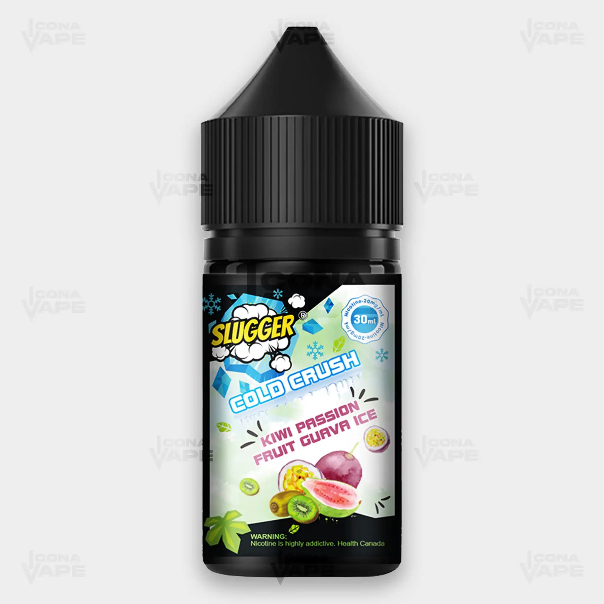 KIWI PASSION FRUIT GUAVA ICE - SLUGGER COLD CRUSH - 30ML