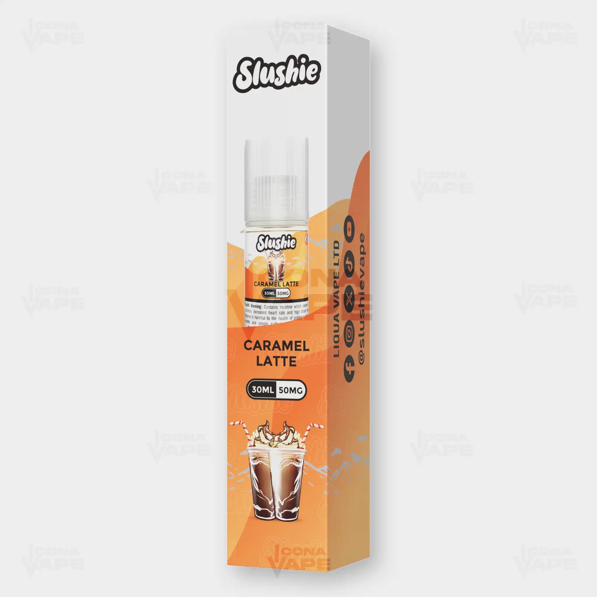 CARAMEL LATTE - SLUSHIE - 30ML