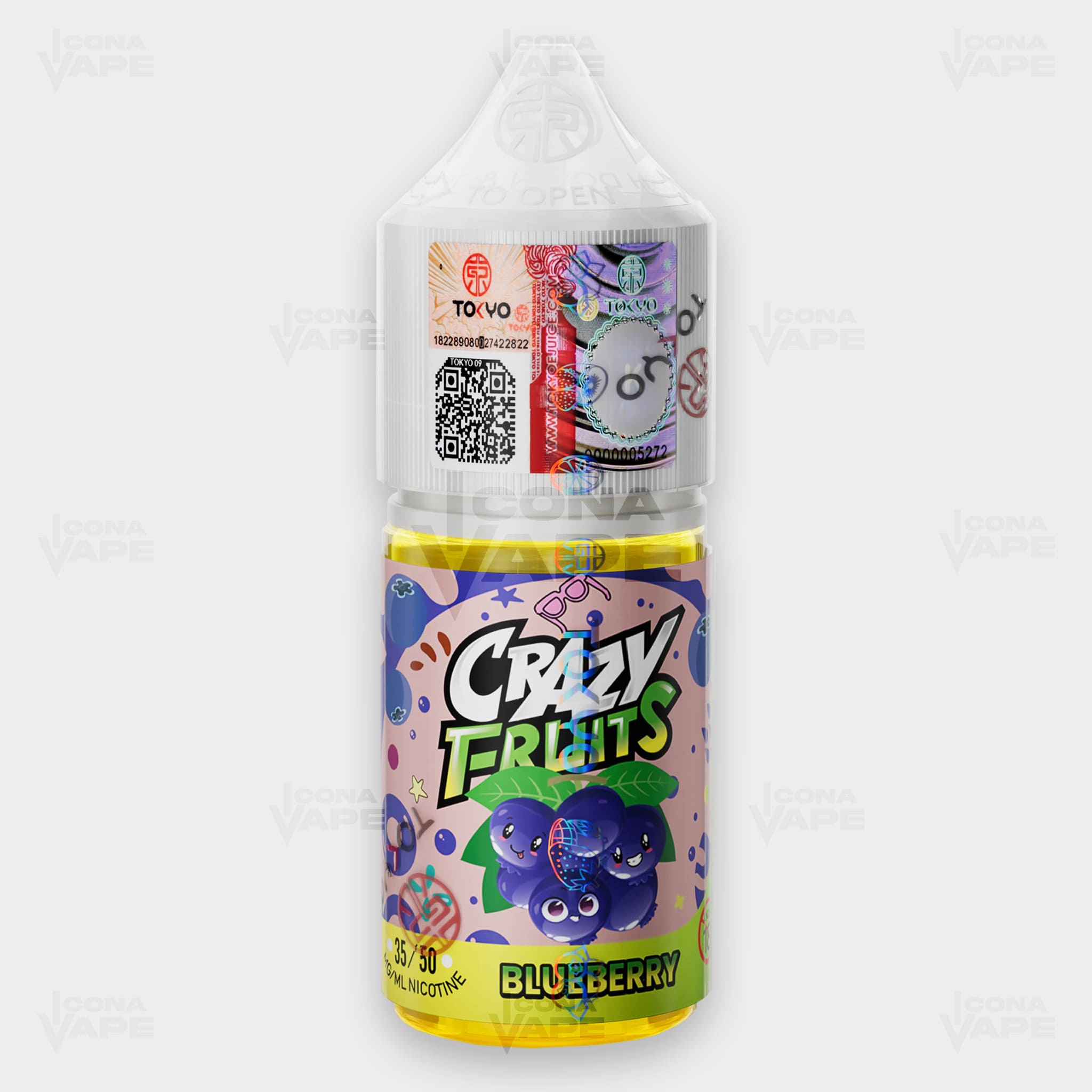 BLUEBERRY - TOKYO CRAZY FRUITS - 30ML