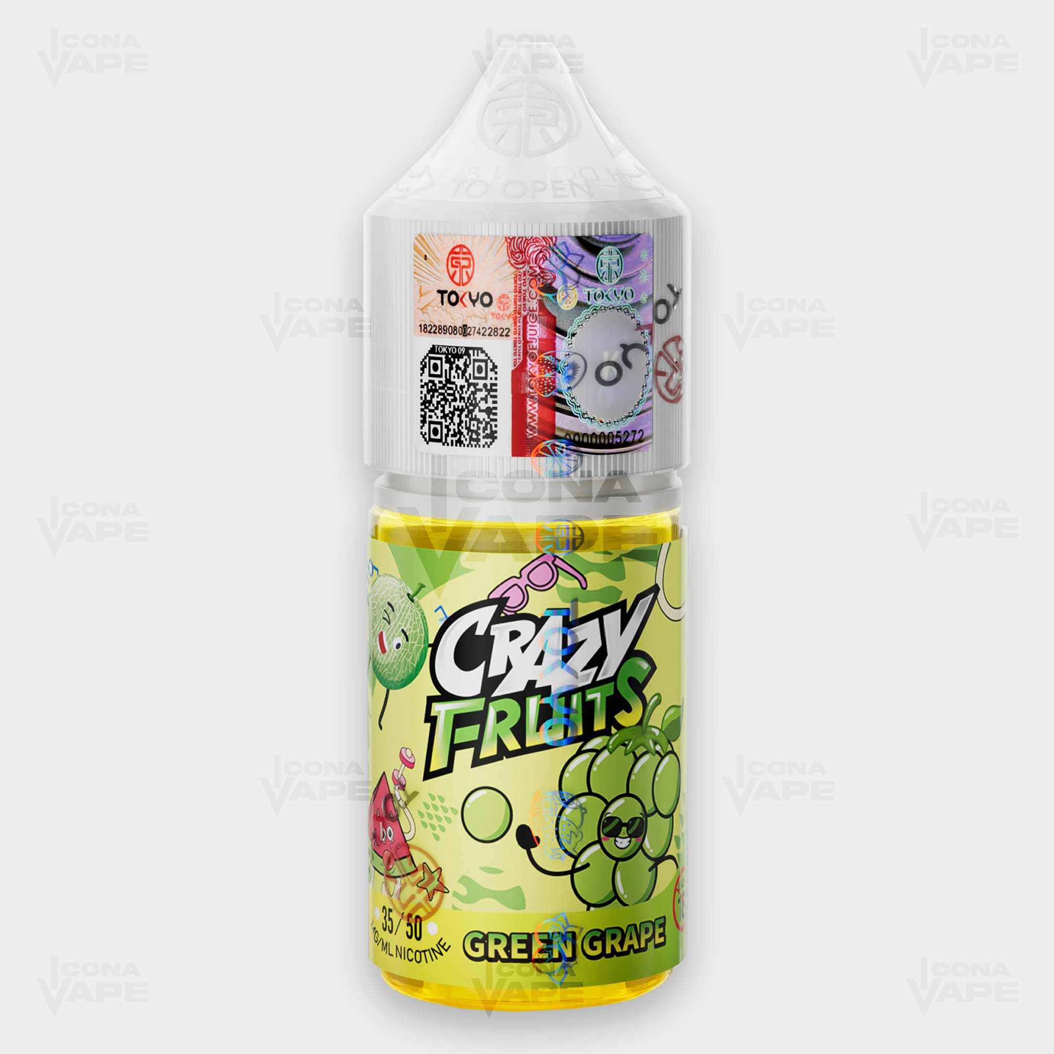 GREEN GRAPE - TOKYO CRAZY FRUITS - 30ML