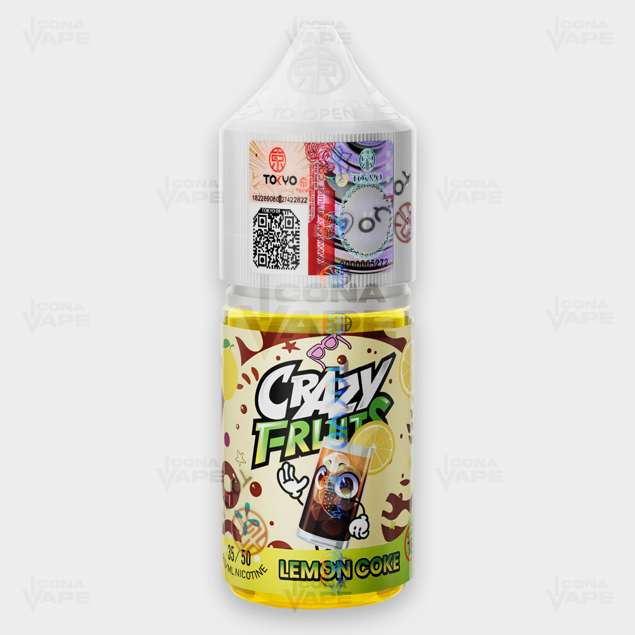 LEMON COKE - TOKYO CRAZY FRUITS - 30ML