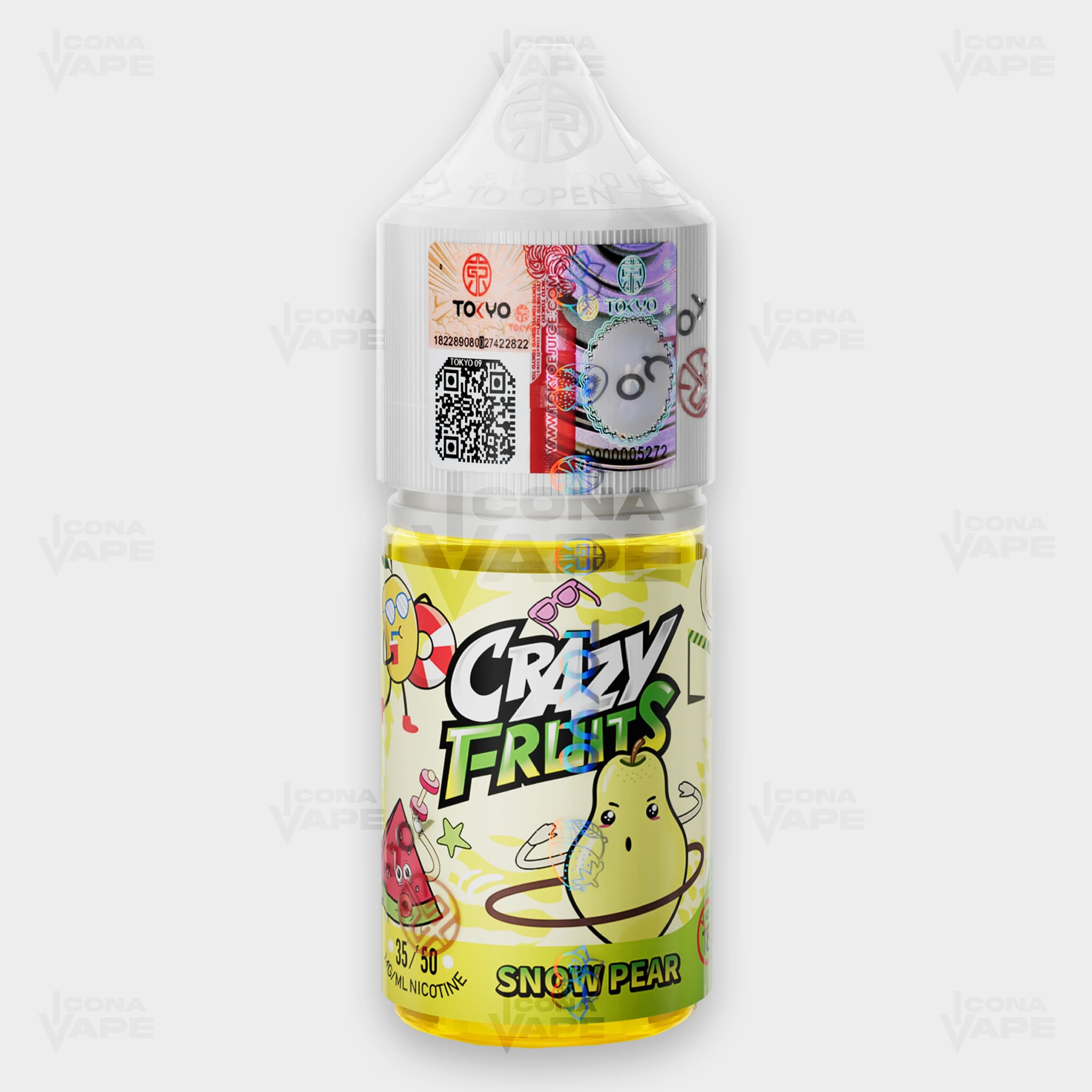 SNOW PEAR - TOKYO CRAZY FRUITS - 30ML
