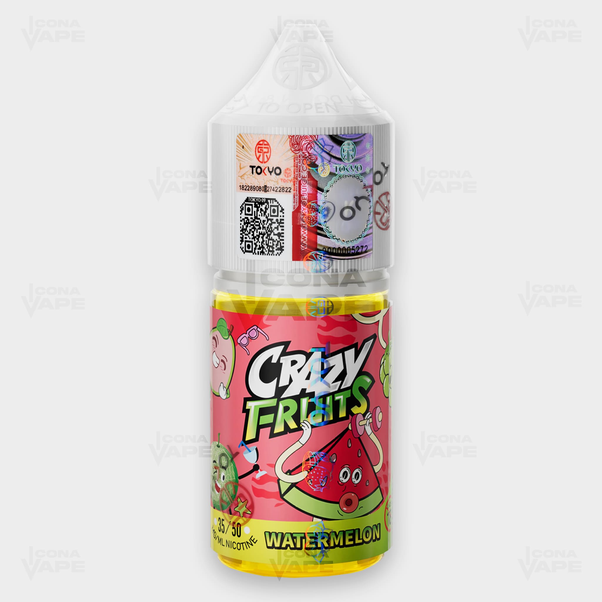 WATERMELON - TOKYO CRAZY FRUITS - 30ML