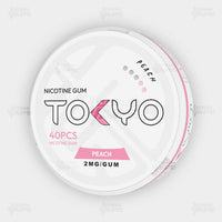 Tokyo Nicotine Gum Peach 2MG 40PCS Nicotine Gum
