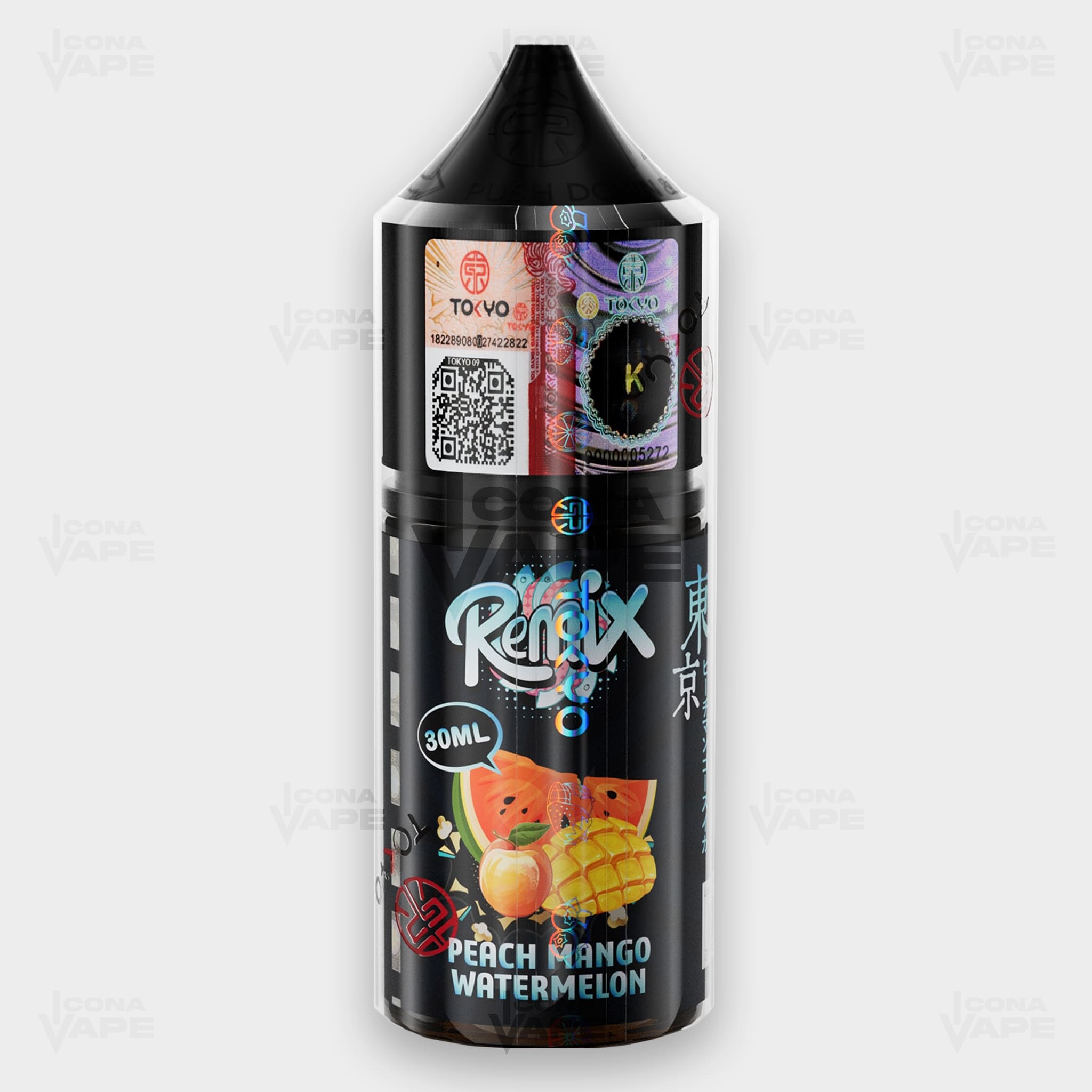PEACH MANGO WATERMELON - TOKYO REMIX - 30ML