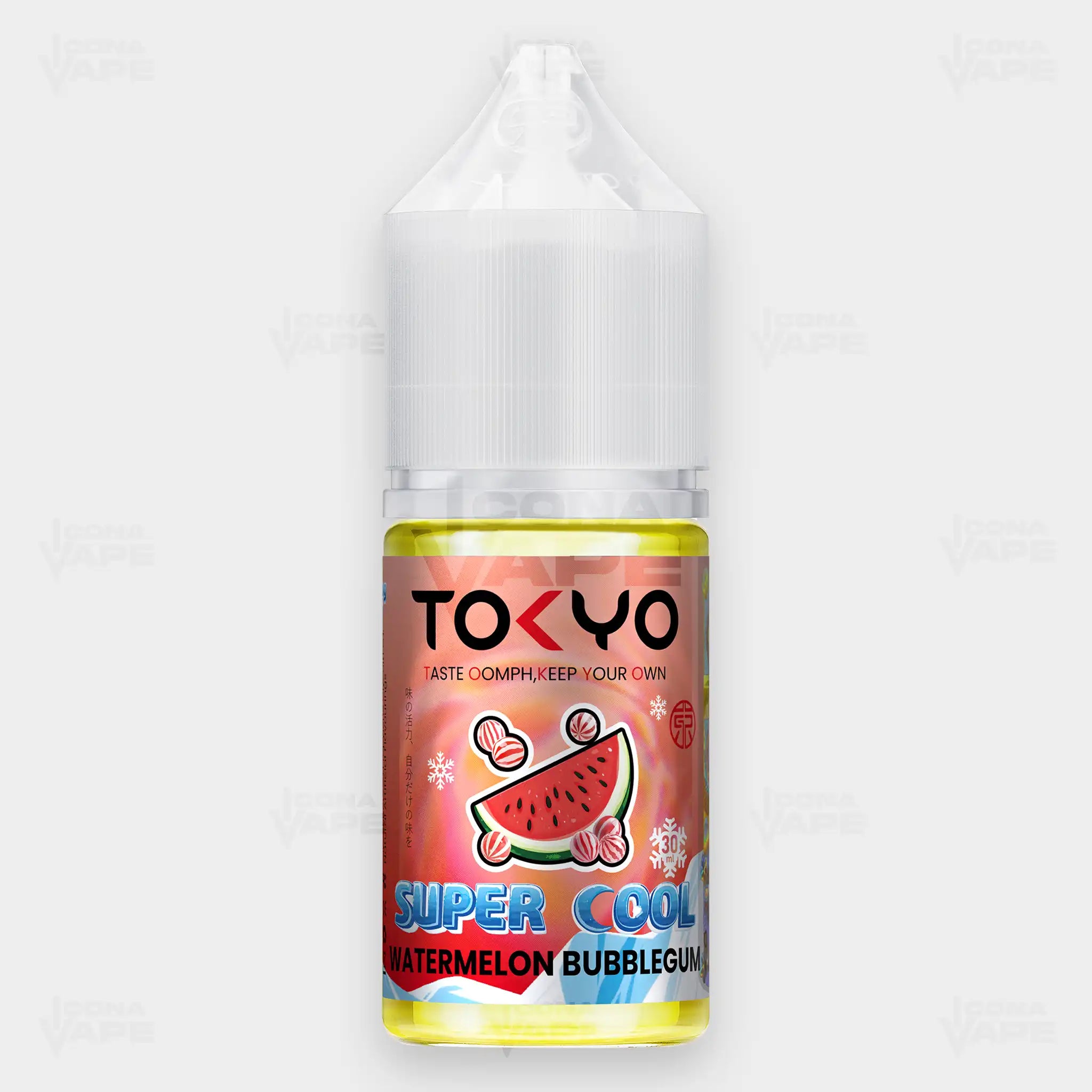 WATERMELON BUBBLEGUM - TOKYO SUPER COOL - 30ML