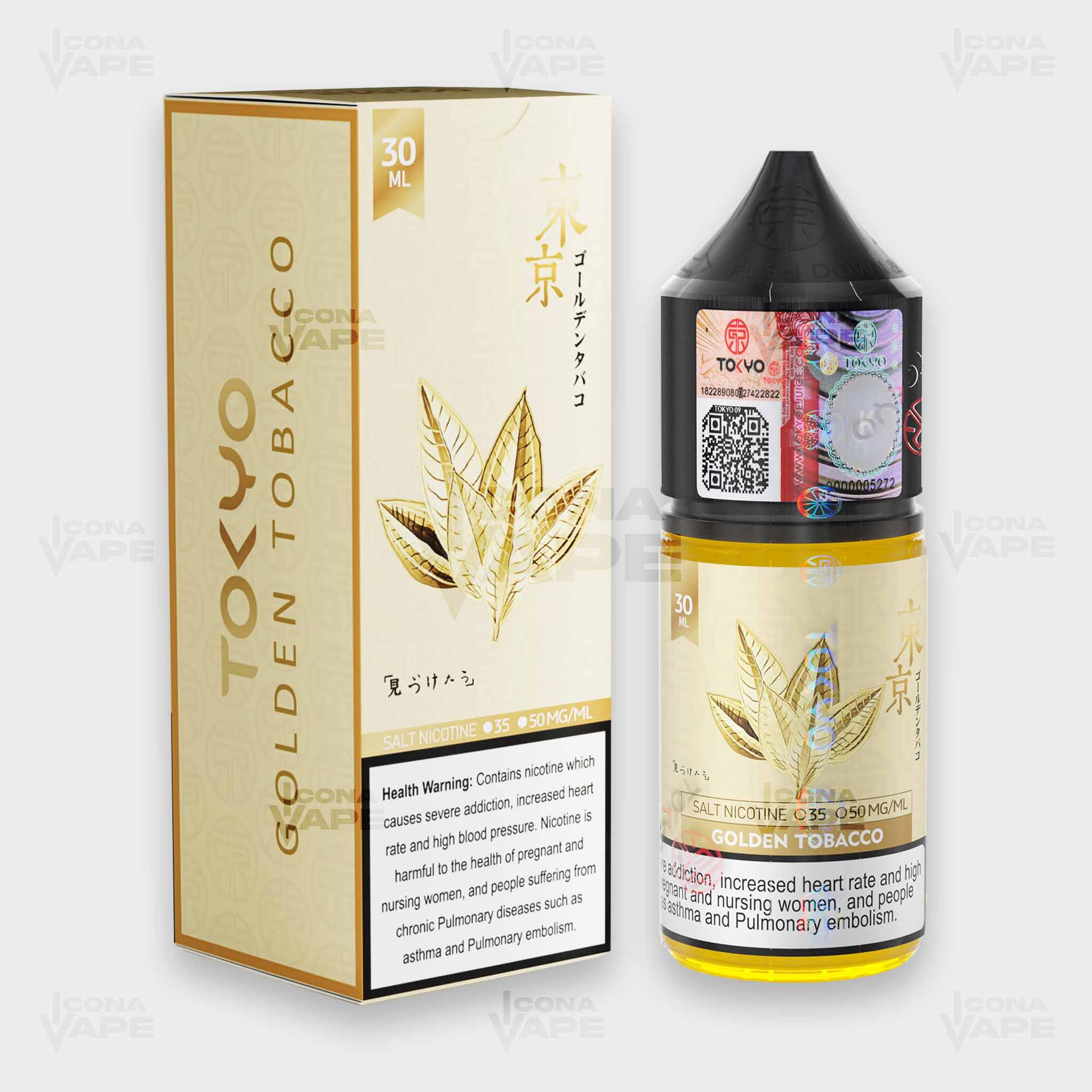 GOLDEN TOBACCO - TOKYO TOBACCO - 30ML