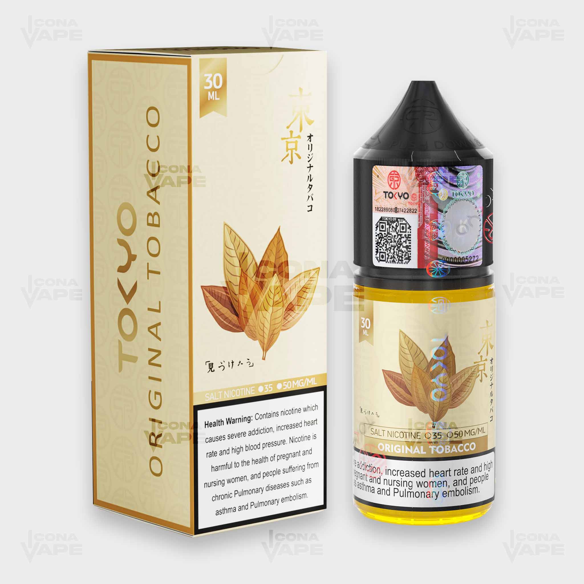 ORIGINAL TOBACCO - TOKYO TOBACCO - 30ML