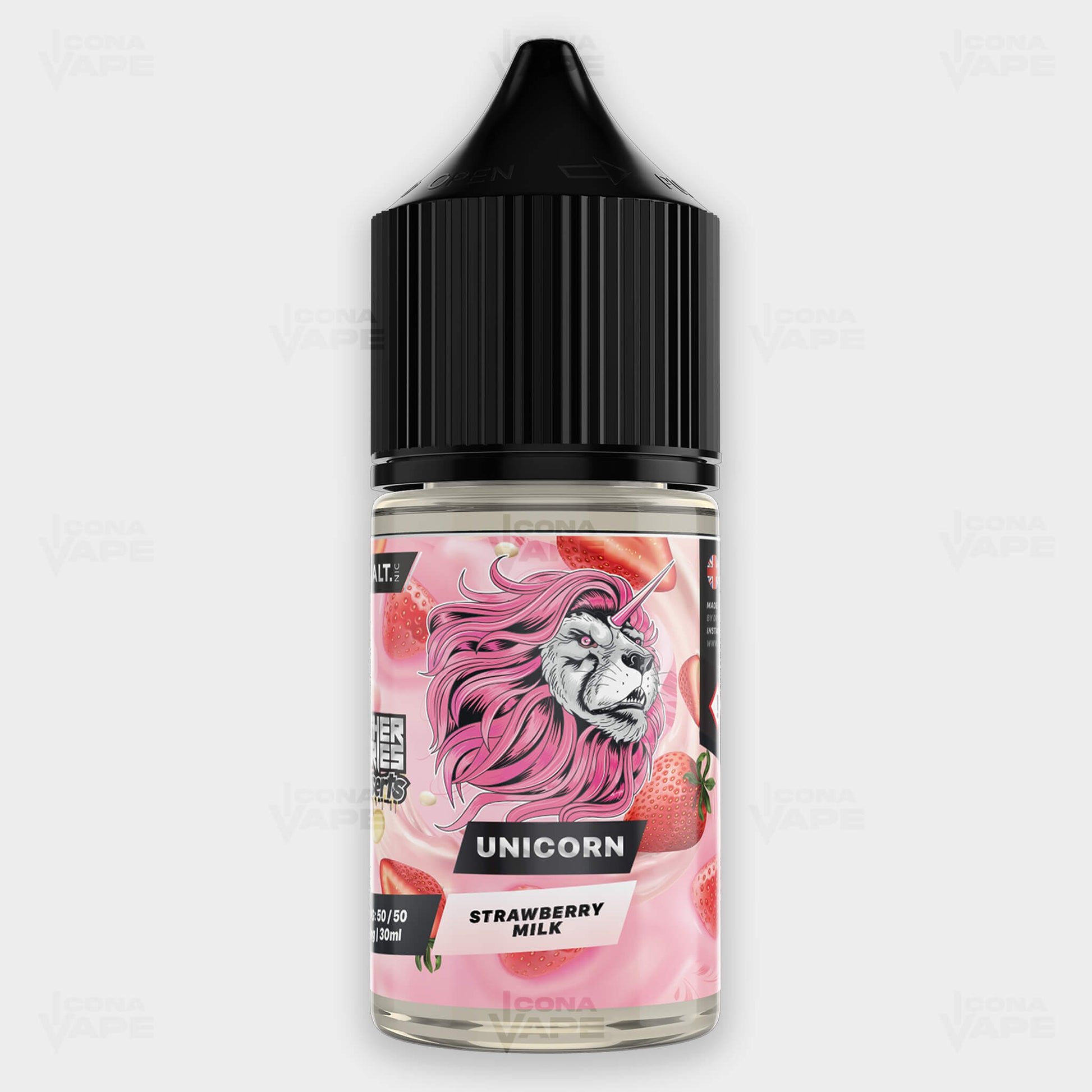 Dr Vapes Panther Series Unicorn 30ml – Creamy Strawberry Milk Dessert Salt Nic E-liquid Pakistan