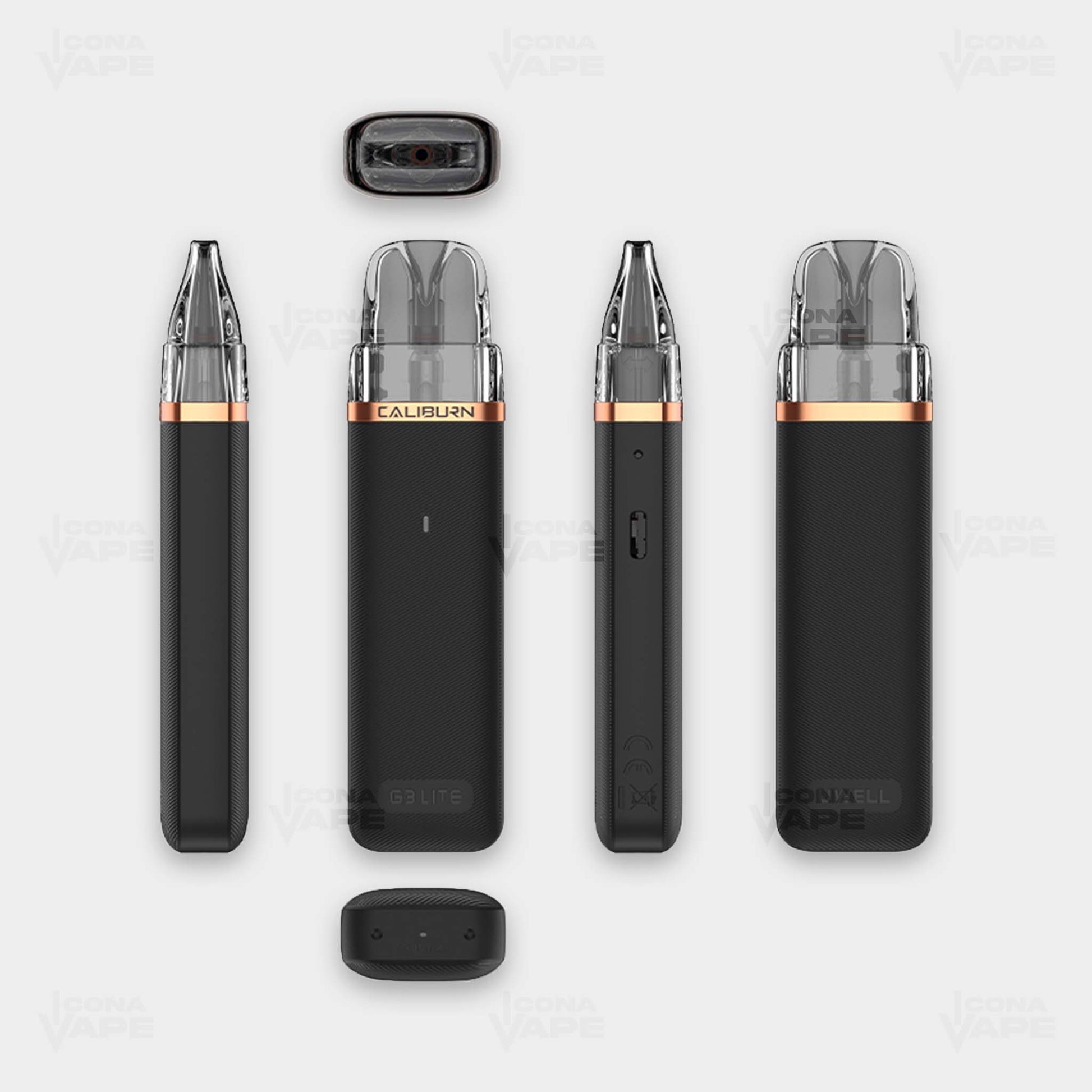 Uwell Caliburn G3 Lite Pod System Space Black – Detailed View of Budget Pod Kit Available in Pakistan