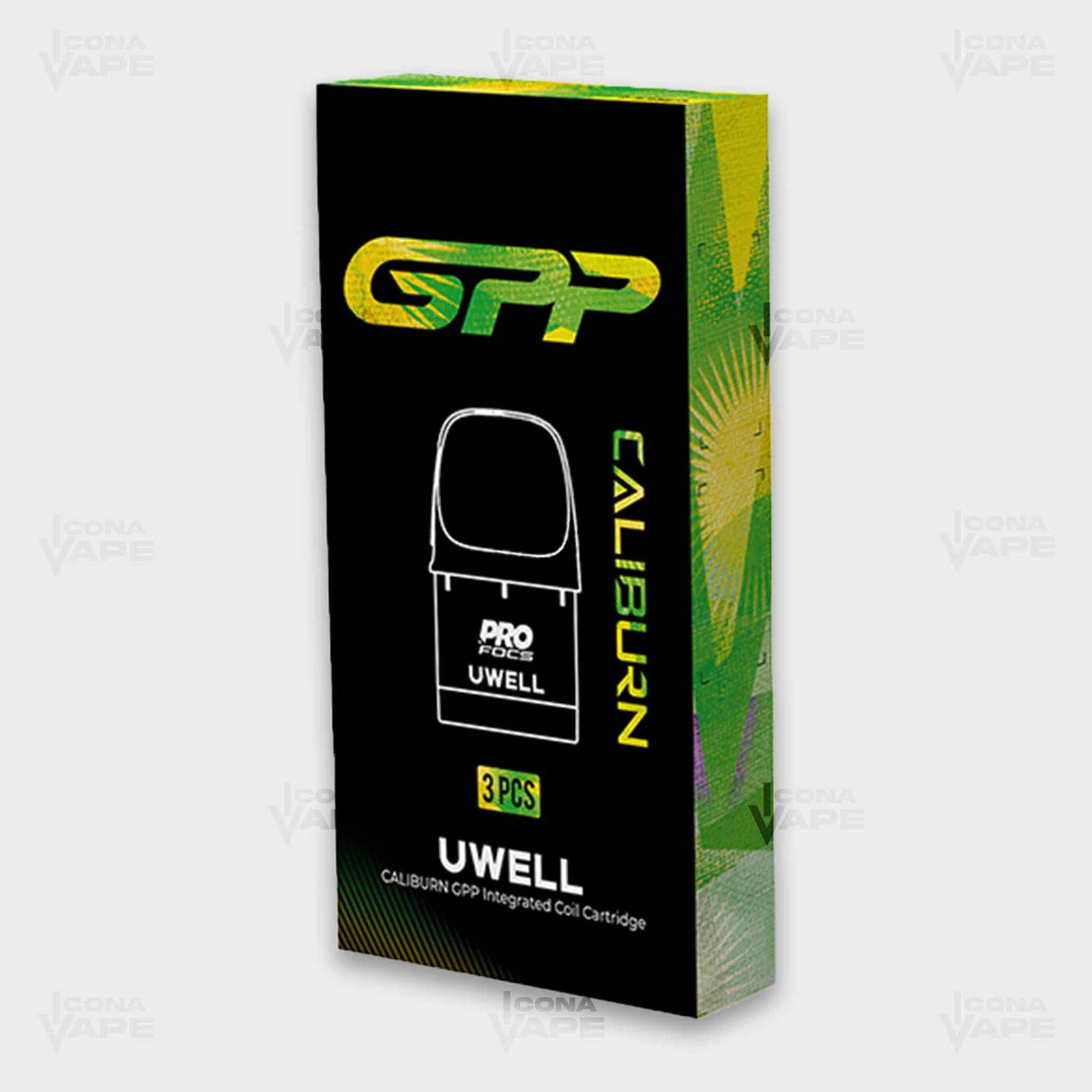 Uwell Caliburn GPP Replacement Pods Pack of 3 – 3mL Refillable Vape Pods Compatible with G3 and G4 Pakistan