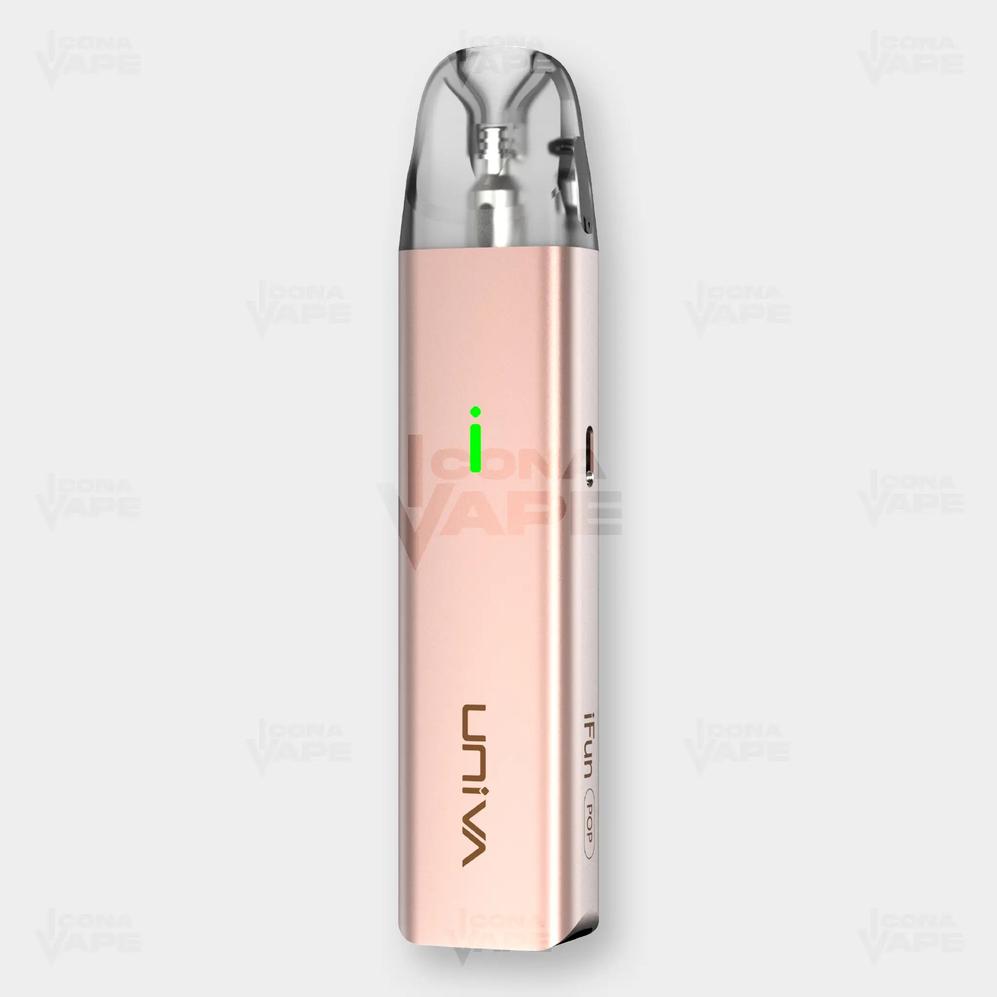 iFun Pop Pod Kit Coral Pink Color - Univa - ICONA VAPE