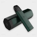 Uwell Tripod Metallic Green Pod System Kit – stylish pod vape with 1000mAh charging case