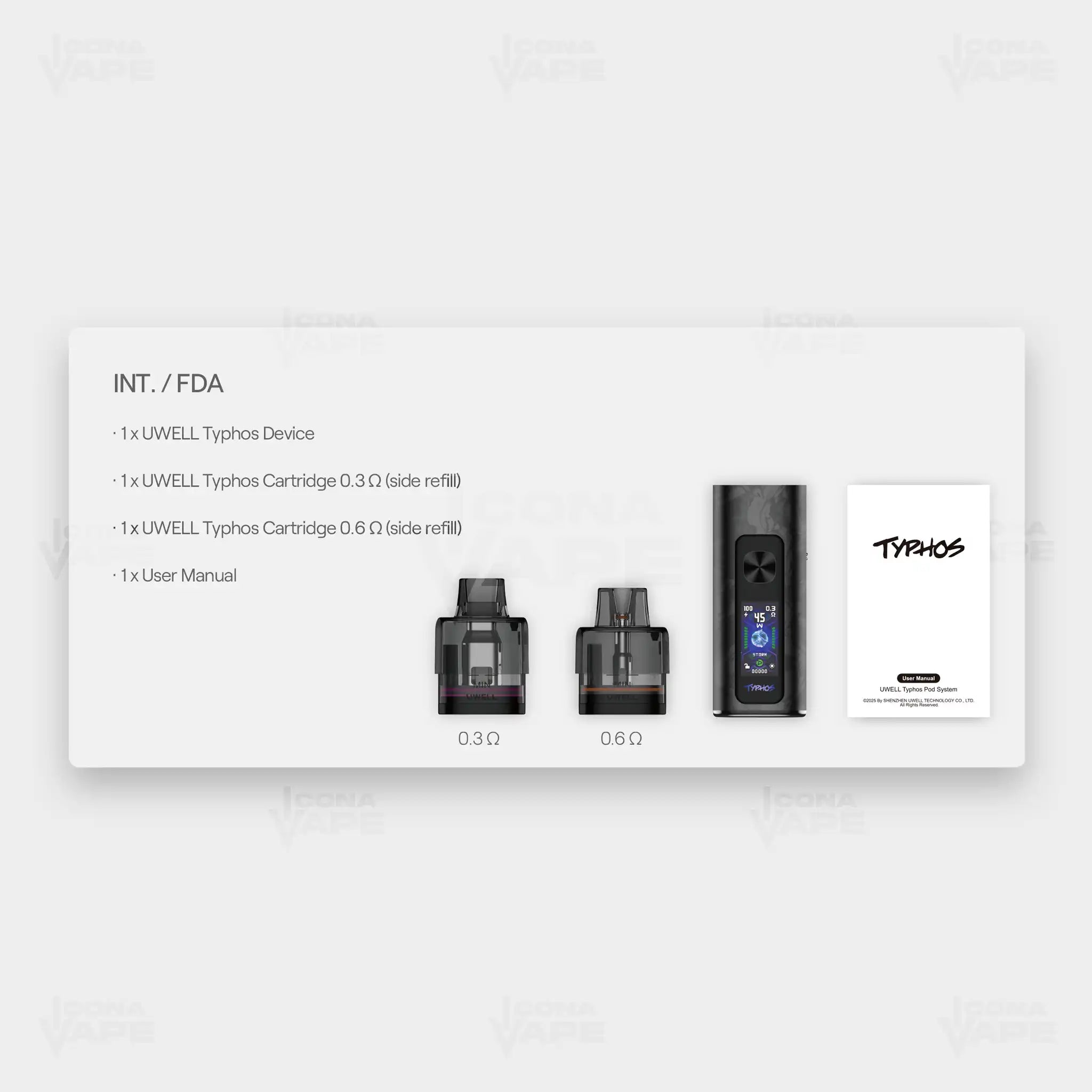 UWELL TYPHOS POD SYSTEM