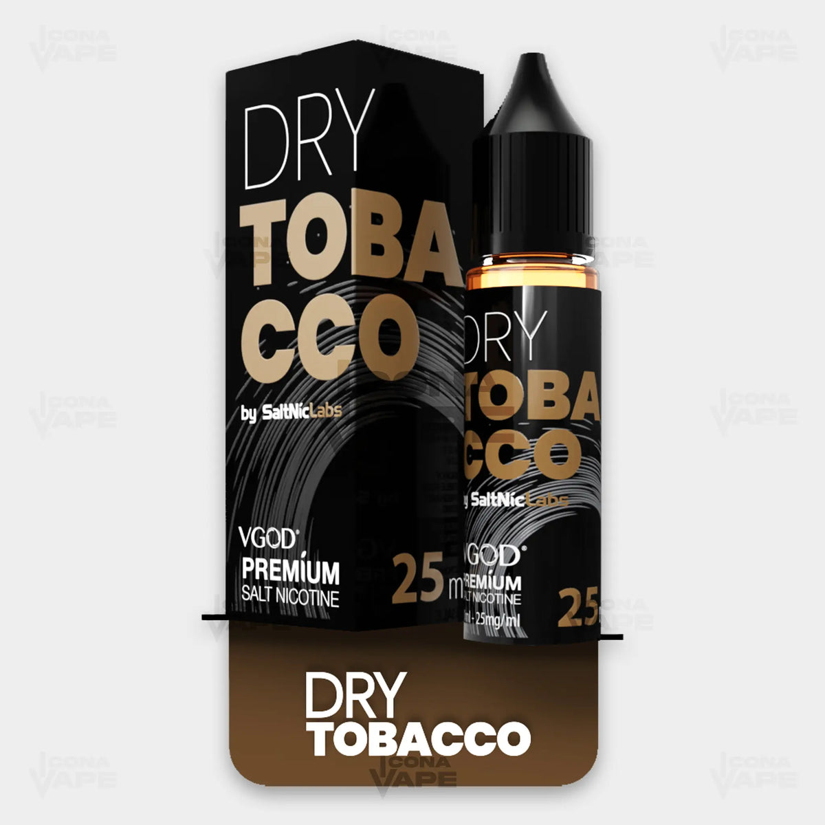 dry tobacco salt nic labs VGOD Dry Tobacco SaltNic 30ml in Pakistan – ICONA VAPE