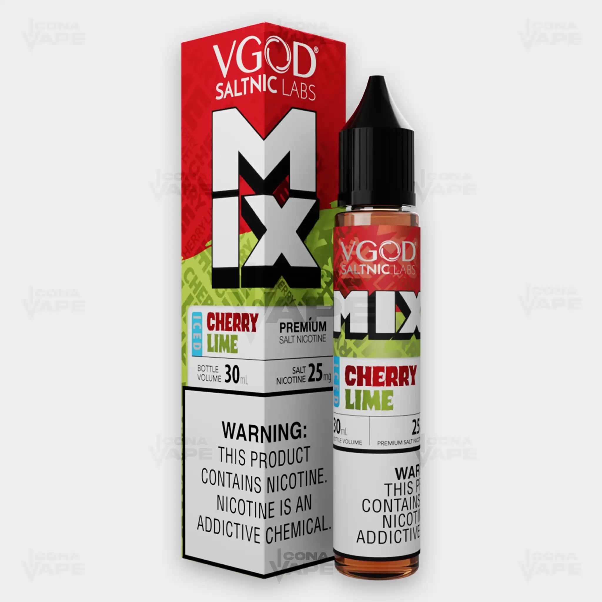 ICED CHERRY LIME - VGOD SALTNIC MIX - 30ML