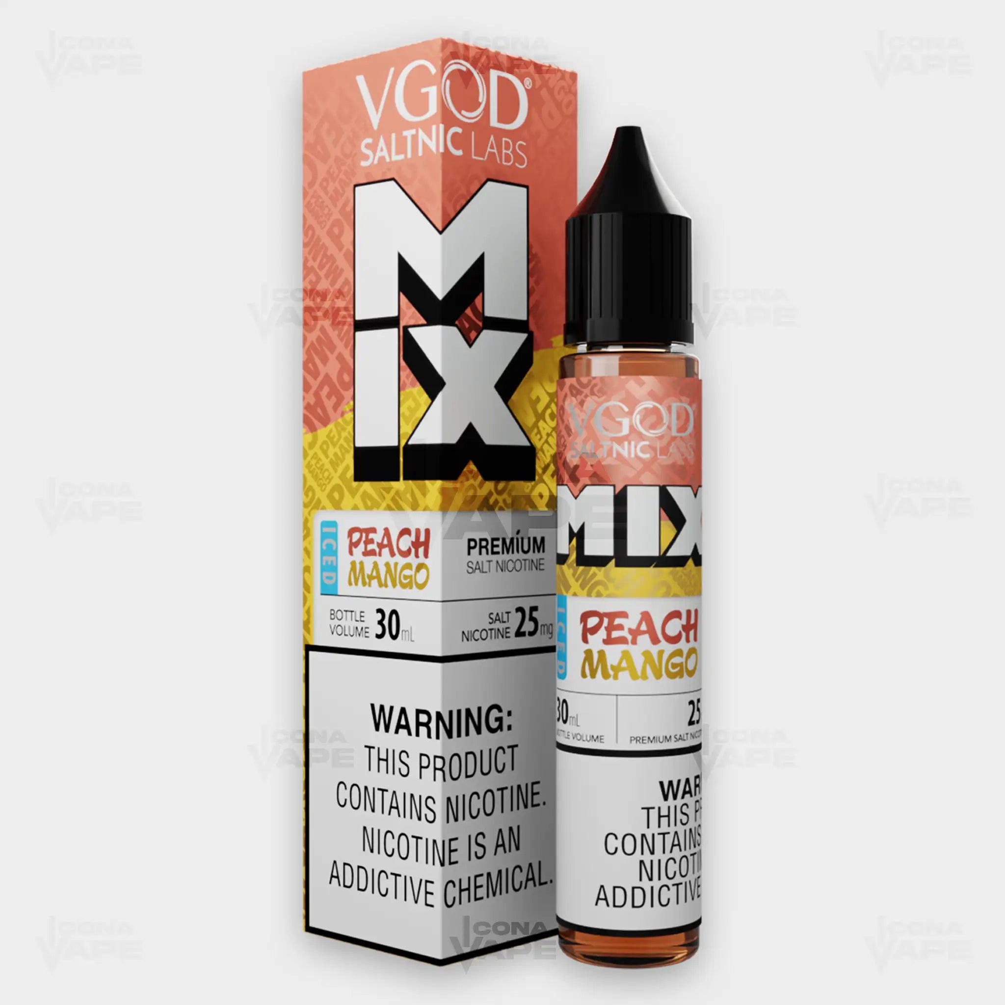 ICED PEACH MANGO - VGOD SALTNIC MIX - 30ML