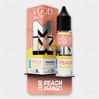 VGOD Mix Iced Peach Mango Flavor SaltNic 25mg 50mg | ICONA VAPE
