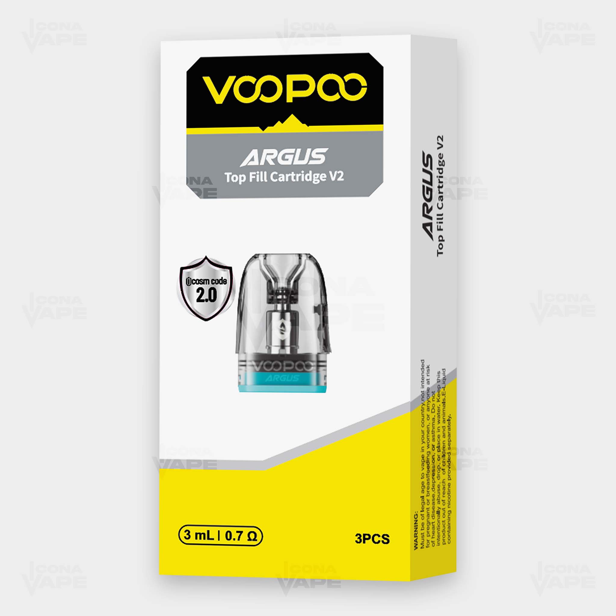 VOOPOO ARGUS TOP FILL CARTRIDGE V2