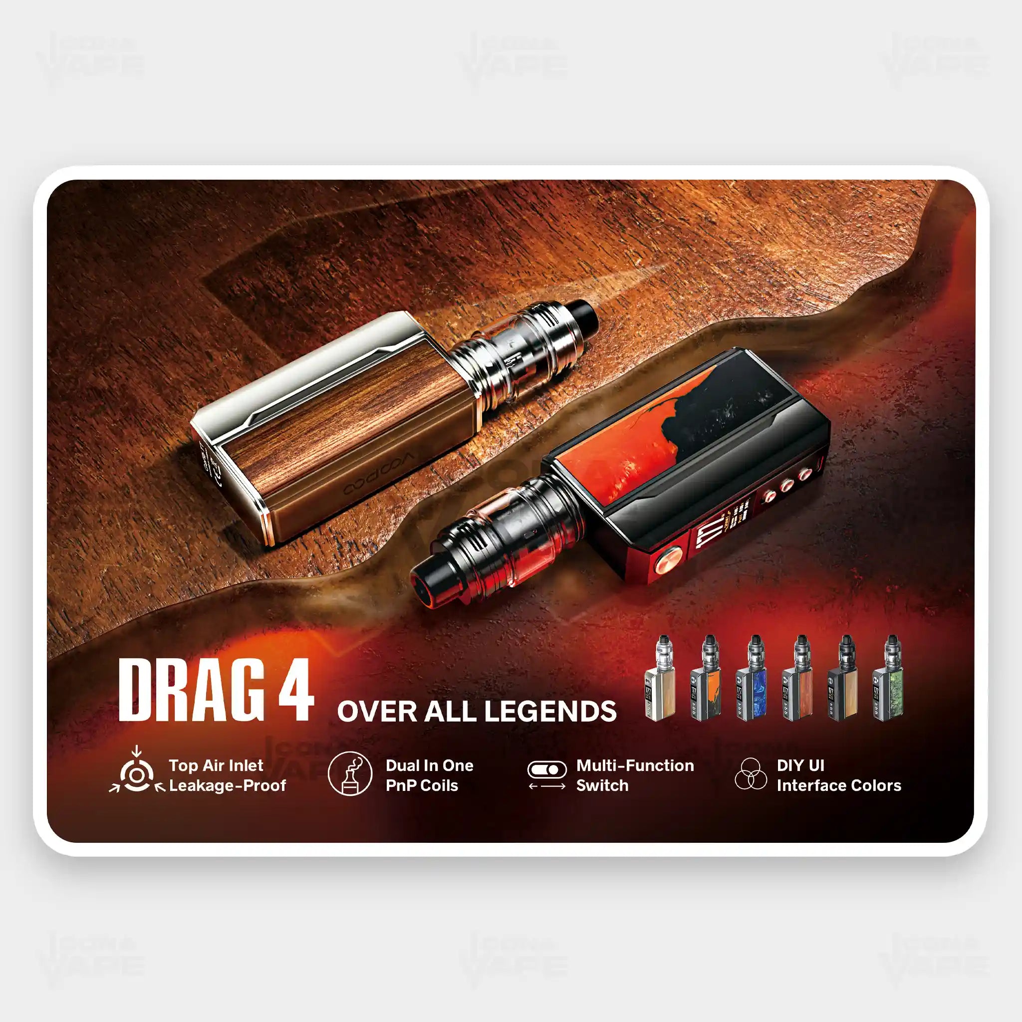 VOOPOO DRAG 4 VAPE KIT