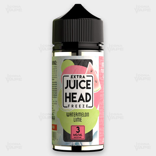 Juice Head Extra Freeze Watermelon Lime 100ml 3mg Vape Juice Bottle
