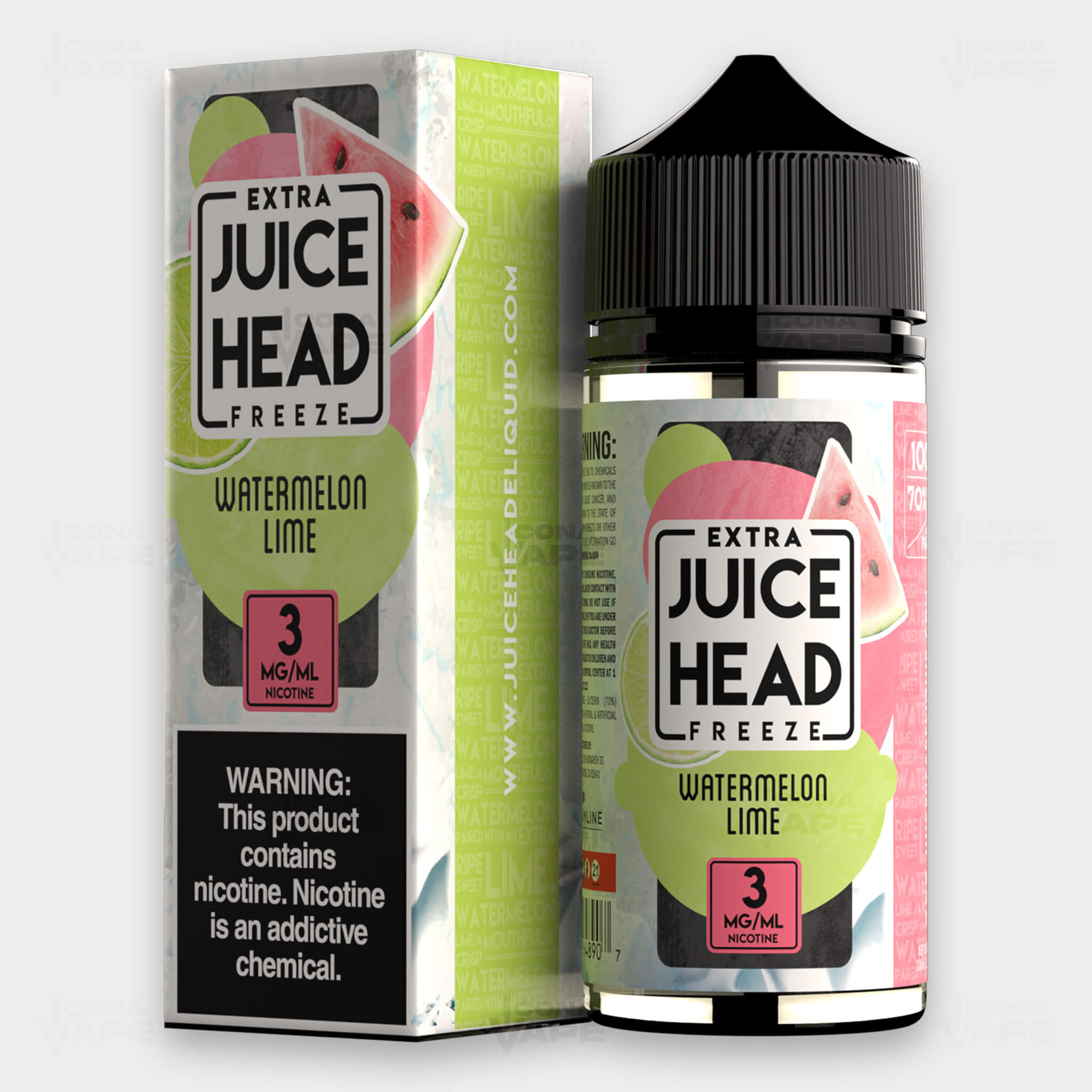 WATERMELON LIME - JUICE HEAD EXTRA FREEZE - 100ML