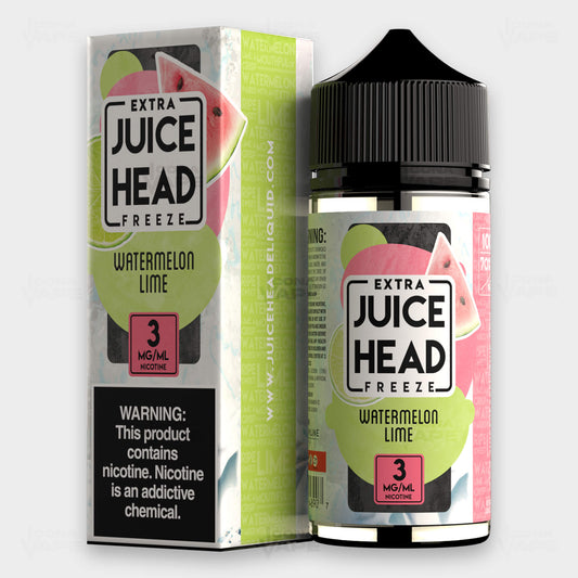 Juice Head Extra Freeze Watermelon Lime Vape Juice 100ml Bottle