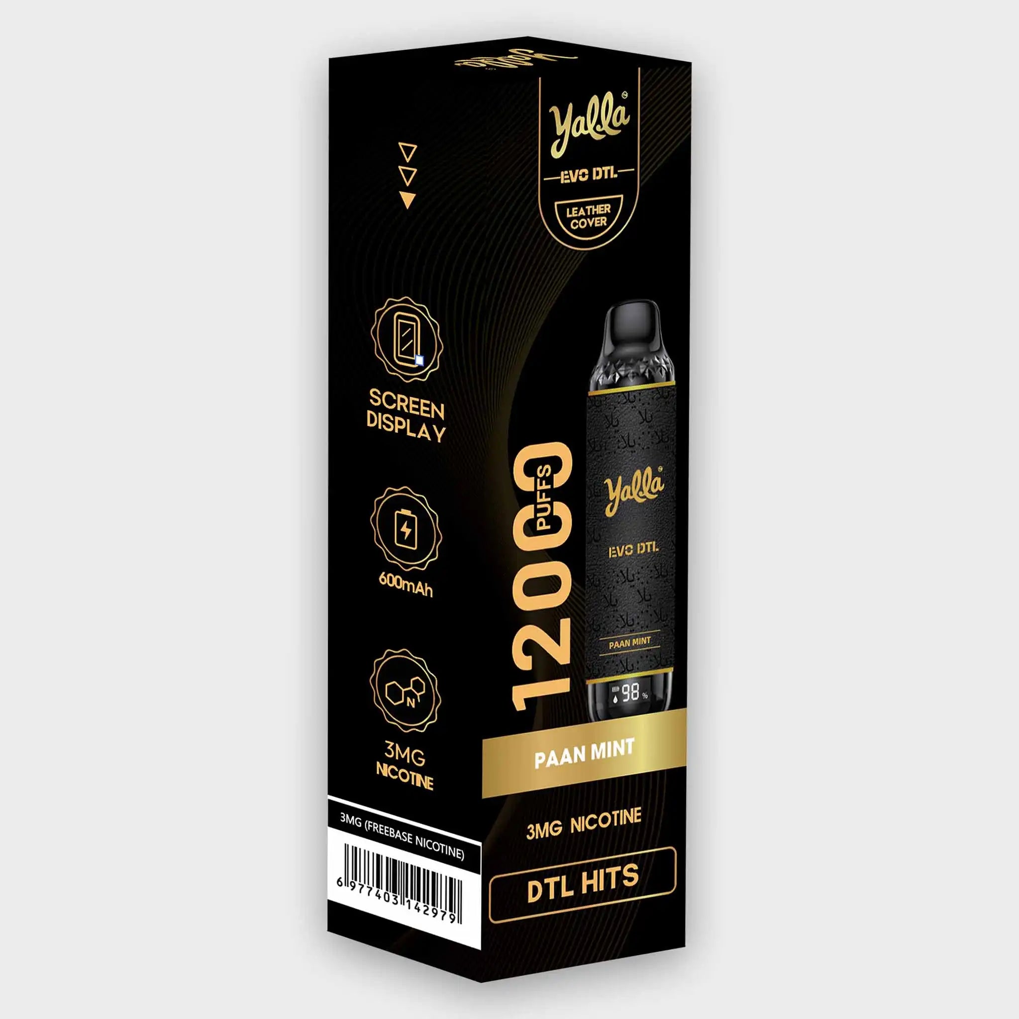 YALLA EVO DTL 12000 PUFFS DISPOSABLE VAPE