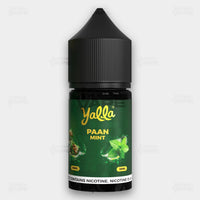 Yalla Paan Series 30ml Nic Salt E-Liquid Paan Mint Flavor