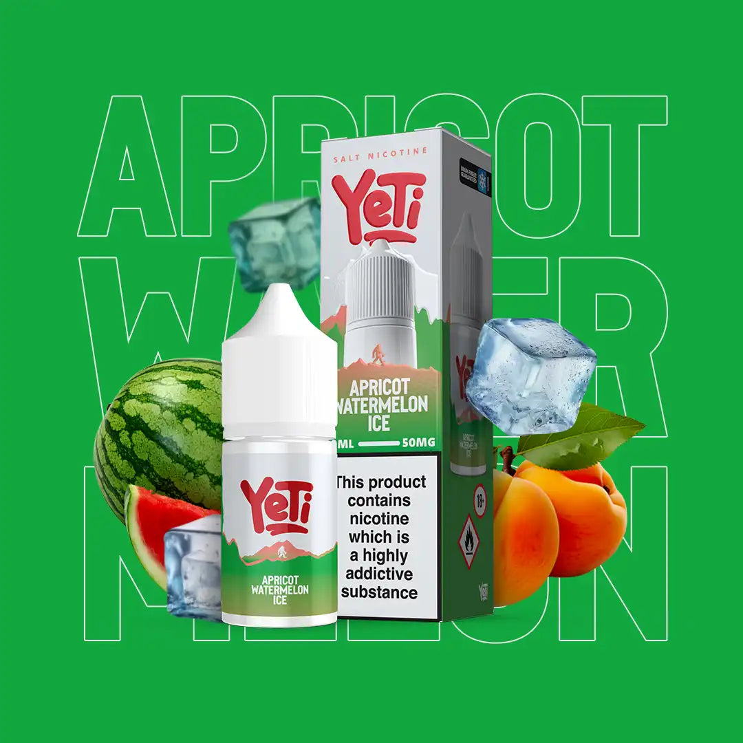 APRICOT WATERMELON ICE - YETI - 30ML