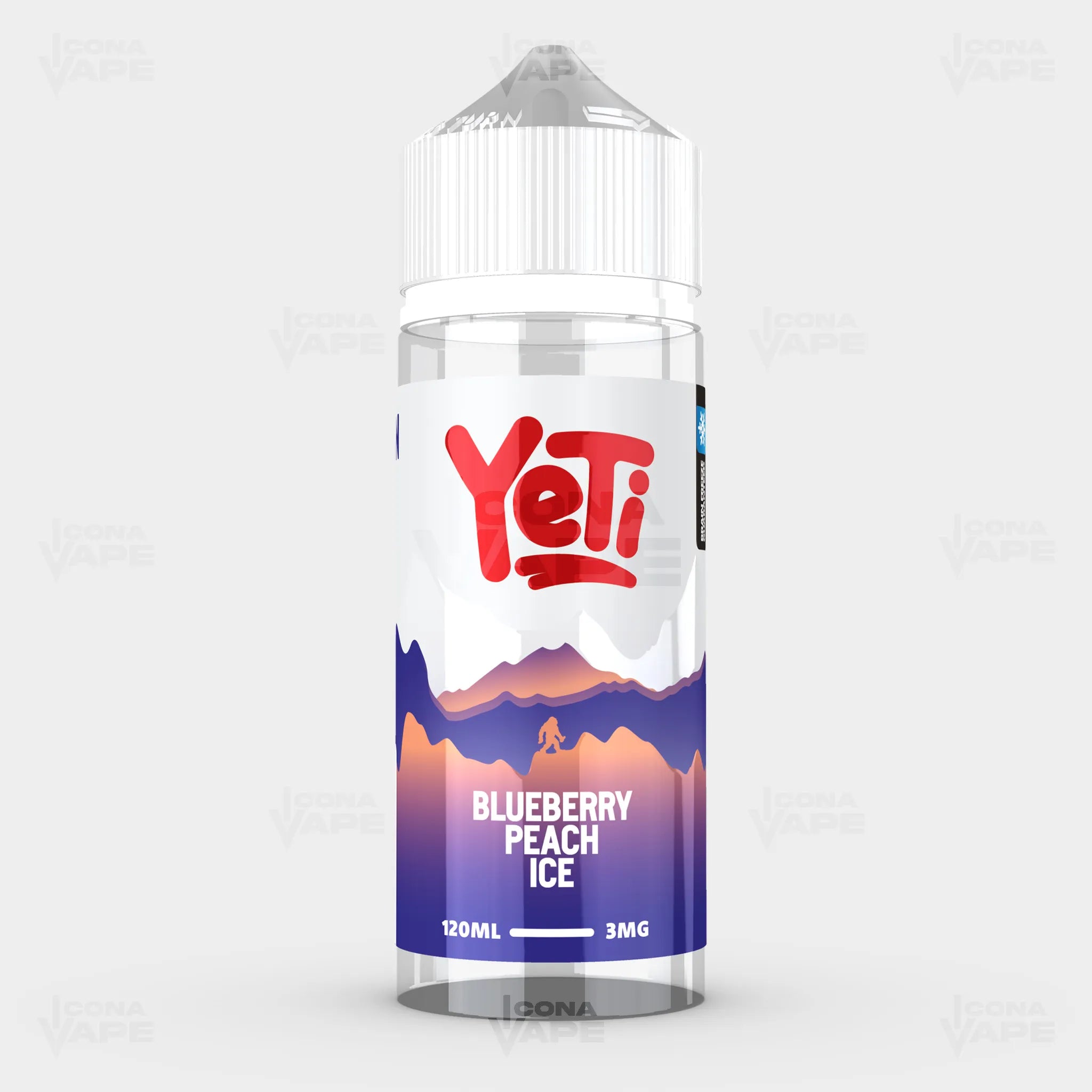 BLUEBERRY PEACH ICE - YETI - 120ML