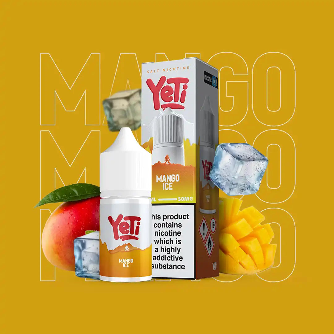Yeti Mango Ice 30ml nic salt tropical mango ice vape juice Pakistan