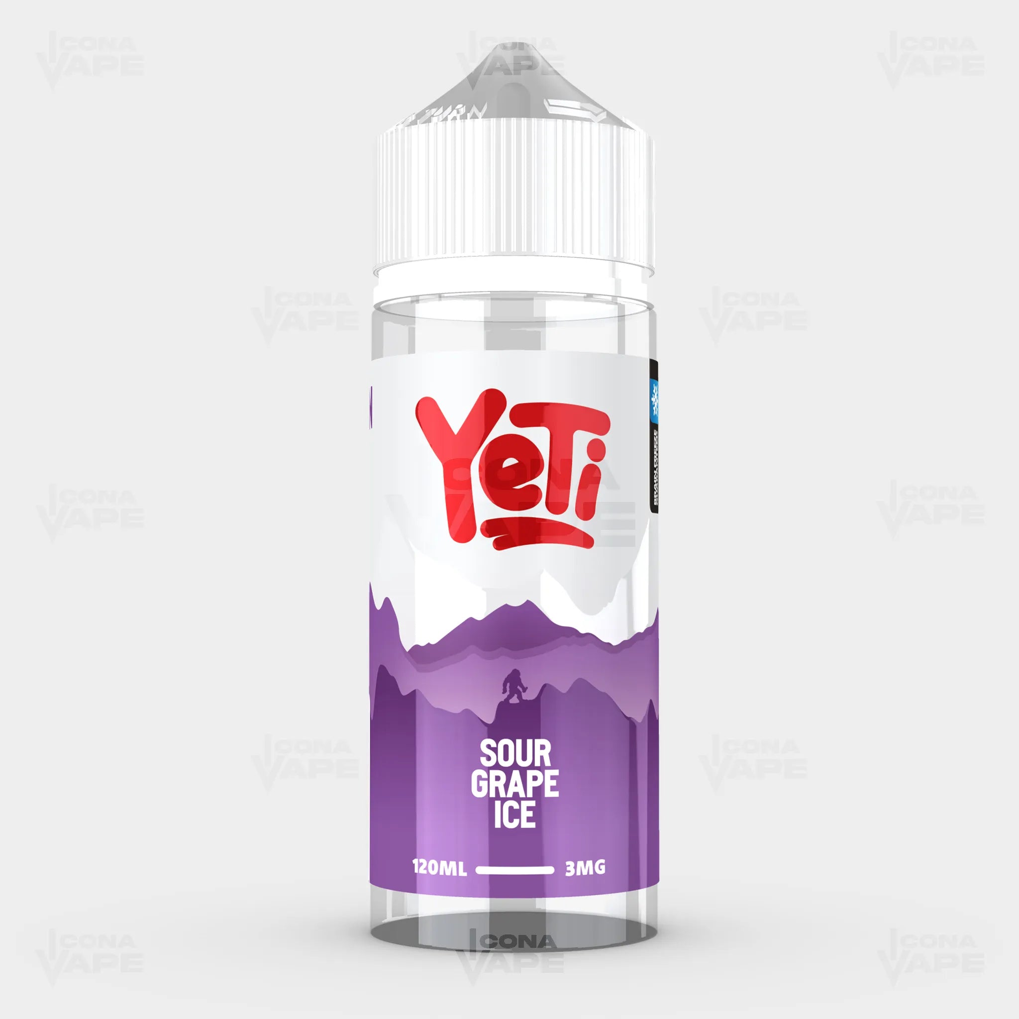 SOUR GRAPE ICE - YETI - 120ML