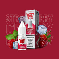 Yeti Strawberry Cherry Raspberry Ice 10ml Nic Salt E-Liquid with mixed berries and ice cubes | ICONA VAPE Pakistan