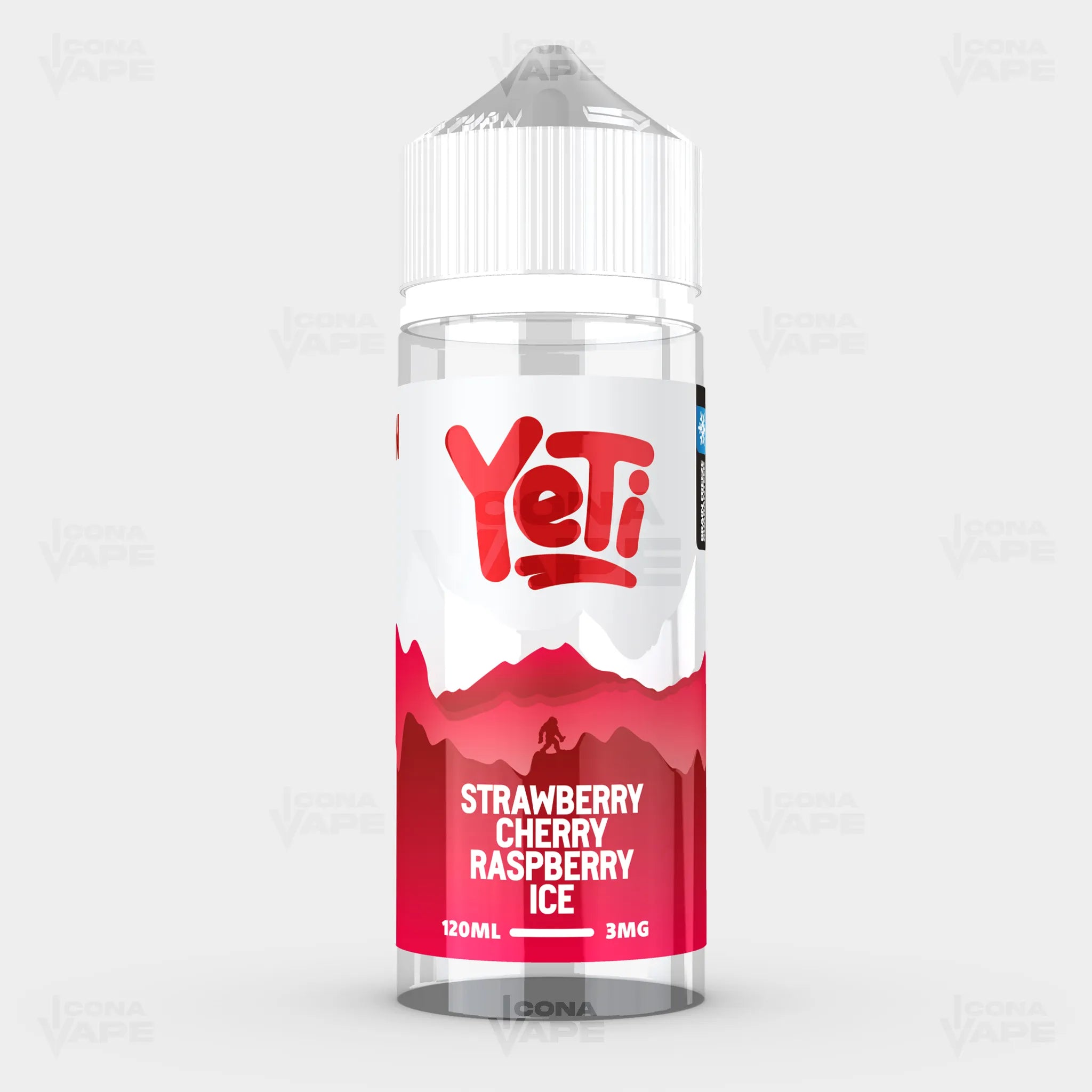 STRAWBERRY CHERRY RASPBERRY ICE - YETI - 120ML