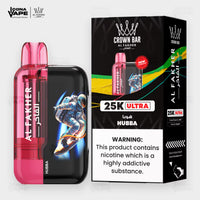 Al Fakher Crown Bar 25K Ultra Hubba Disposable Vape | ICONA VAPE Pakistan