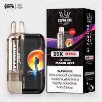 Al Fakher Crown Bar 25K Ultra Magic Love Disposable Vape | ICONA VAPE Pakistan