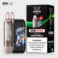 Al Fakher Crown Bar 25K Ultra Space Lush Disposable Vape | ICONA VAPE Pakistan