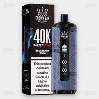 Al Fakher 40K Mega Max Blueberry Cherry Flavor 6mg Disposable Vape - Crown Bar - ICONA VAPE