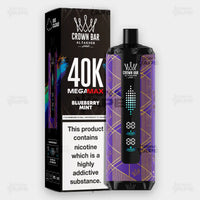 Al Fakher 40K Mega Max Blueberry Lemonade Flavor 6mg Disposable Vape - Crown Bar - ICONA VAPE