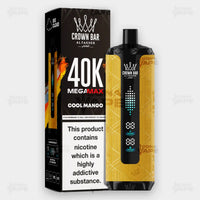 Al Fakher 40K Mega Max Cool Mango Flavor 6mg Disposable Vape - Crown Bar - ICONA VAPE