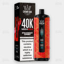 Al Fakher 40K Mega Max Strawberry Cherry Flavor 6mg Disposable Vape - Crown Bar - ICONA VAPE