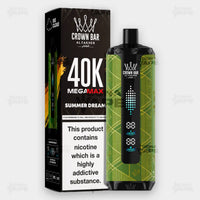 Al Fakher 40K Mega Max Summer Dream Flavor 6mg Disposable Vape - Crown Bar - ICONA VAPE