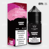 Al Fakher Cherry Fiesta E-Liquid 30ml Nic Salt 50mg bottle with box in Pakistan